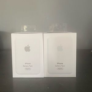 Apple batterypack put it on the back of your phone and charge it anywhere you go